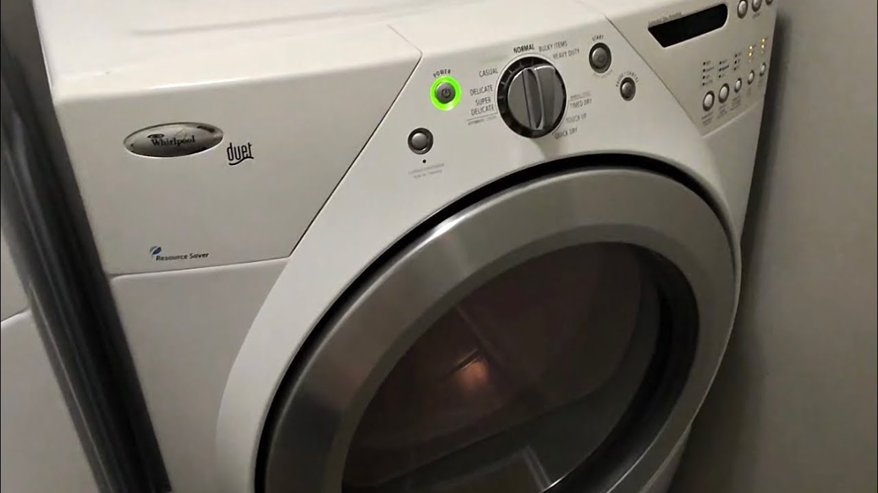 Whirlpool Duet WED9200SQ1 dryer won’t start/ how to fix it 