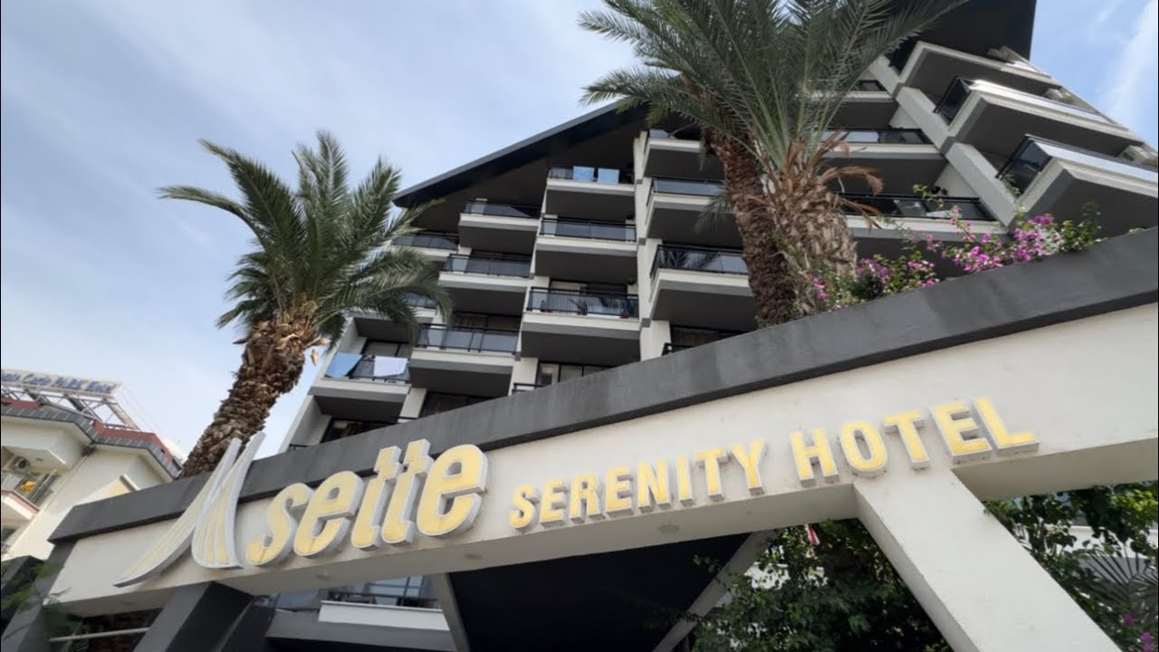 Обзор отеля Sette Serenity Hotel 4* в Алании.