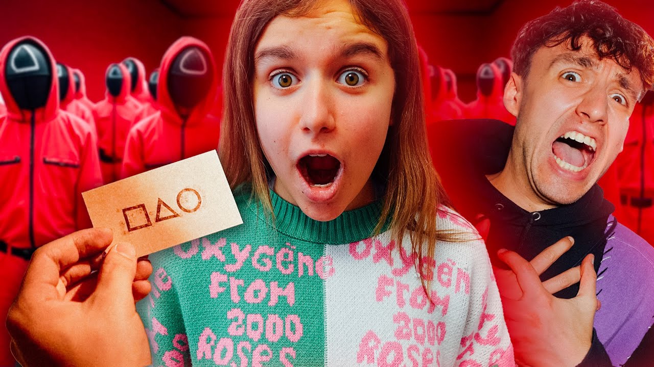 IL FAUT S'ÉCHAPPER DE SQUID GAME ! - PINK LILY SHOW