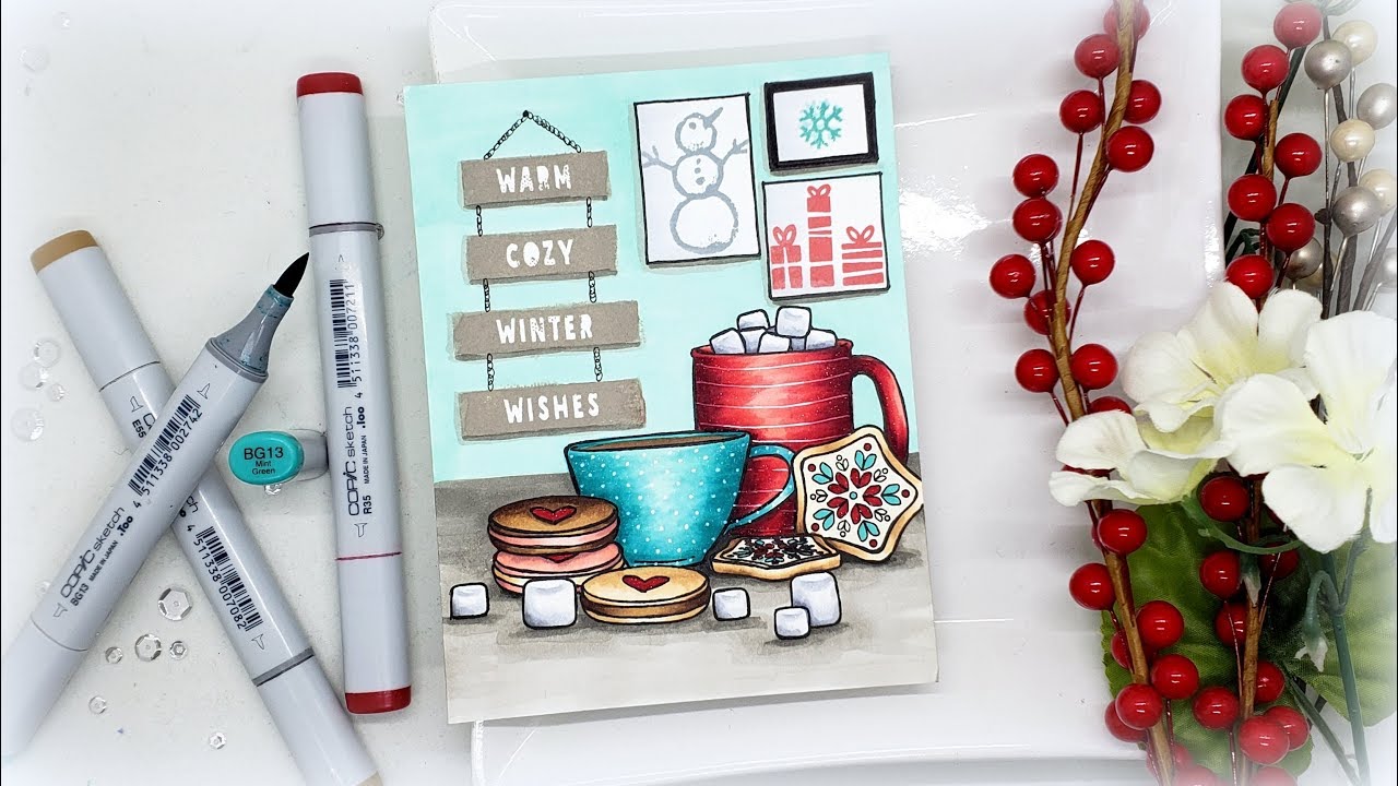 Cozy Cookies and Coffee Scene with Wplus9