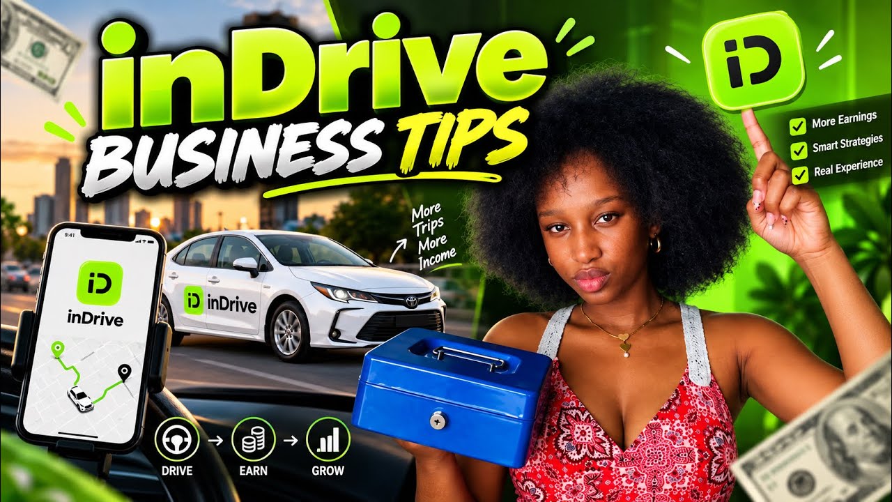 How To Become A Successful InDrive Business Owner [Zimbabwean YouTuber🇿🇼]