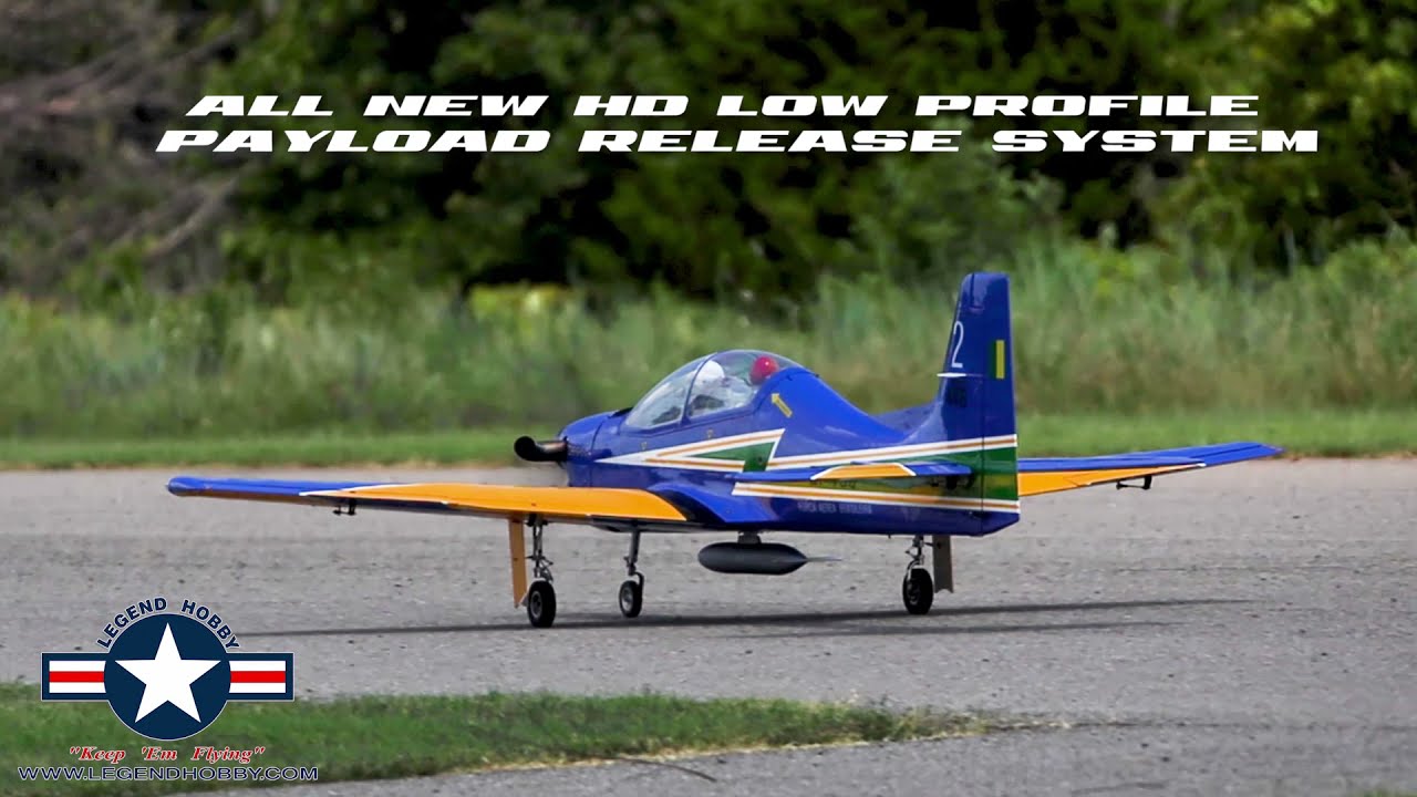 LEGEND HOBBY HEAVY DUTY LOW PROFILE PAYLOAD RELEASE MECHANISM VIDEO
