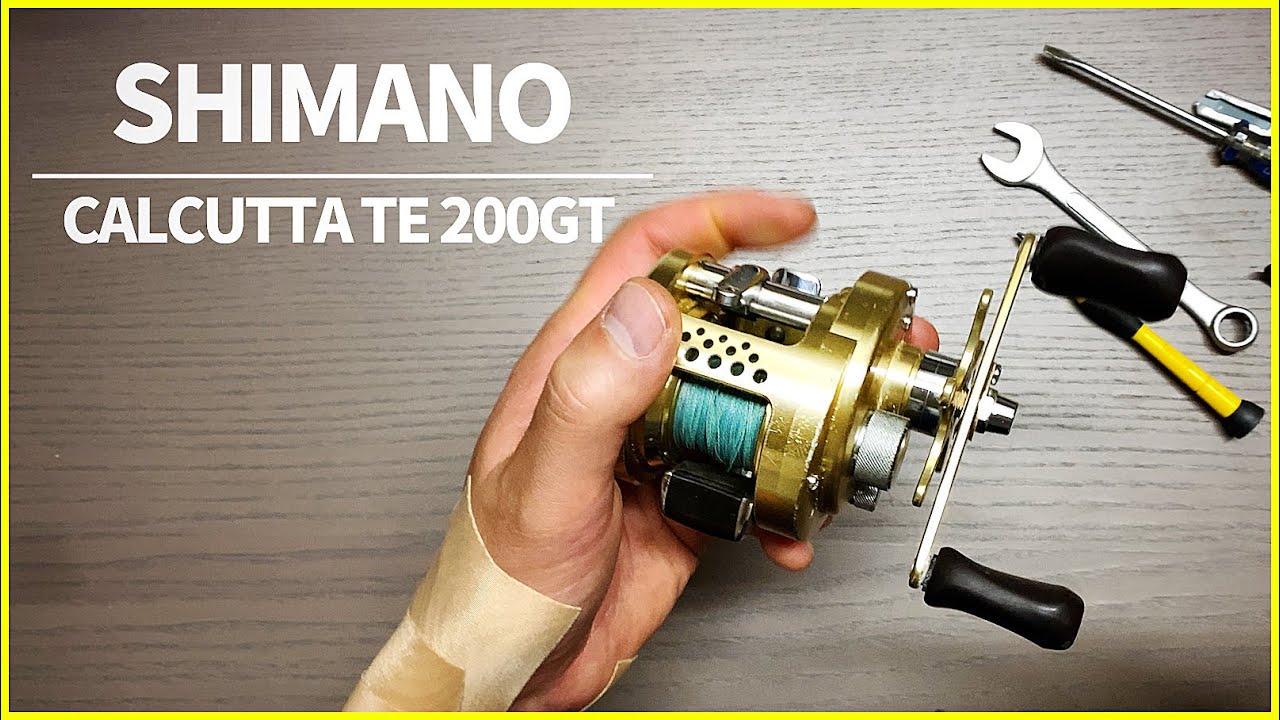 Replacement reel bearings Shimano Calcutta TE 200GT
