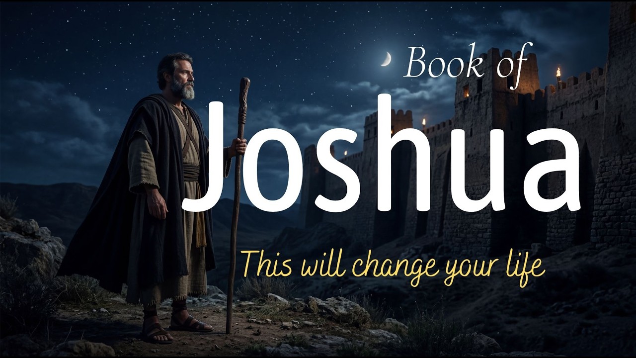 Overthinking Tonight? Fall Asleep to the Book of Joshua | Bible Reading for Sleep