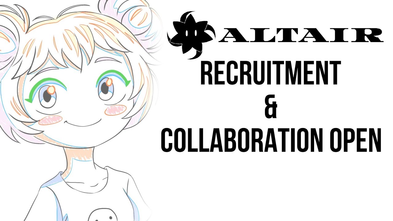 STUDIO ALTAIR RECRUITMENT & COLLABORATION OPEN