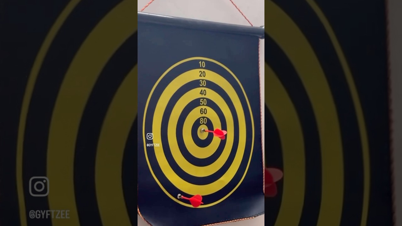 Dart Game Fun with Kids | 17-Inch Classic Dartboard | Safe, Exciting & Skill-Building Play!
