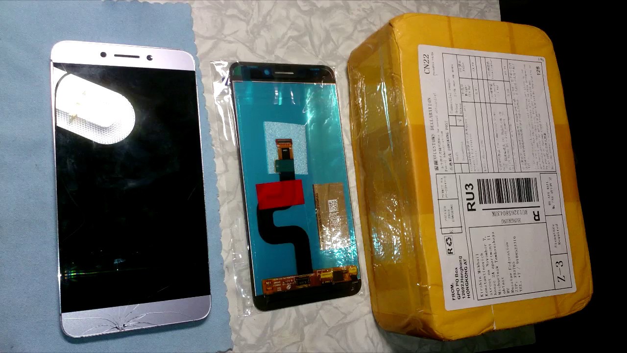 LeEco Le 2 X527 замена модуля дисплея и стекла камеры.