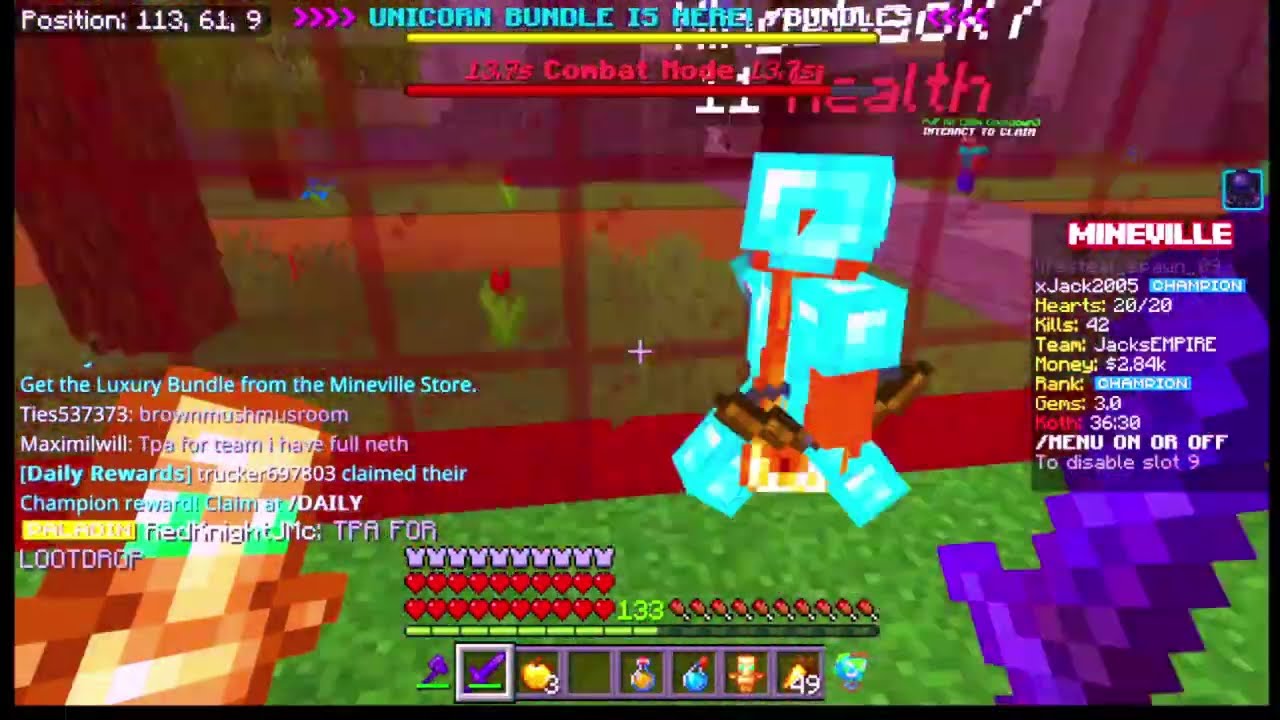 Mineville LiveSteal PvP - but then My Hearts