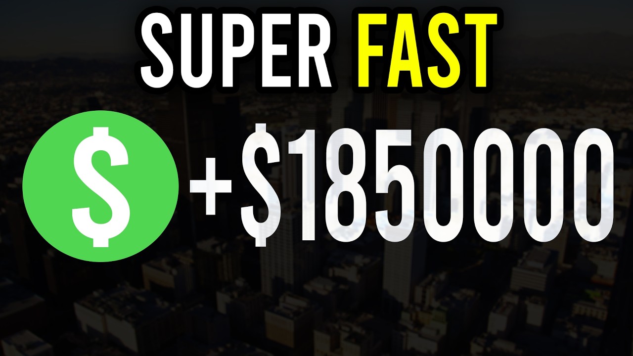 *SUPER FAST* GTA 5 MONEY GLITCH ($1,800,000 In Less Than 2 Minutes!)