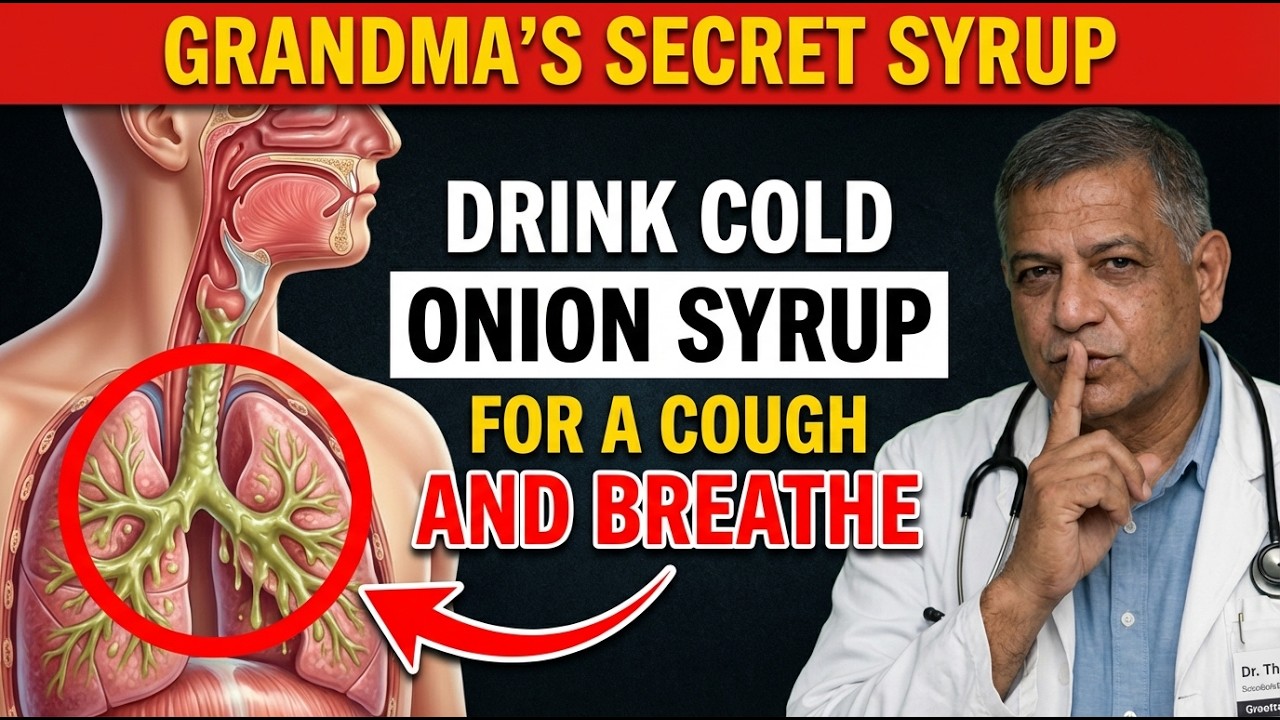 Stop Boiling Onion Syrup! The Cold-Extract Secret for Heavy Coughs.