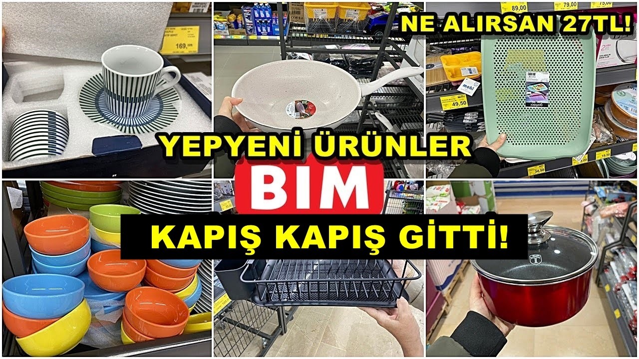 BİME KOŞUN 💃BİM'E YENİ GELEN ÜRÜNLER❗️🙈/BİM AKTÜEL BU HAFTA KAÇMAZ😍/DOLU DOLU BİM😍/ŞOK OLACAKSINIZ❗️