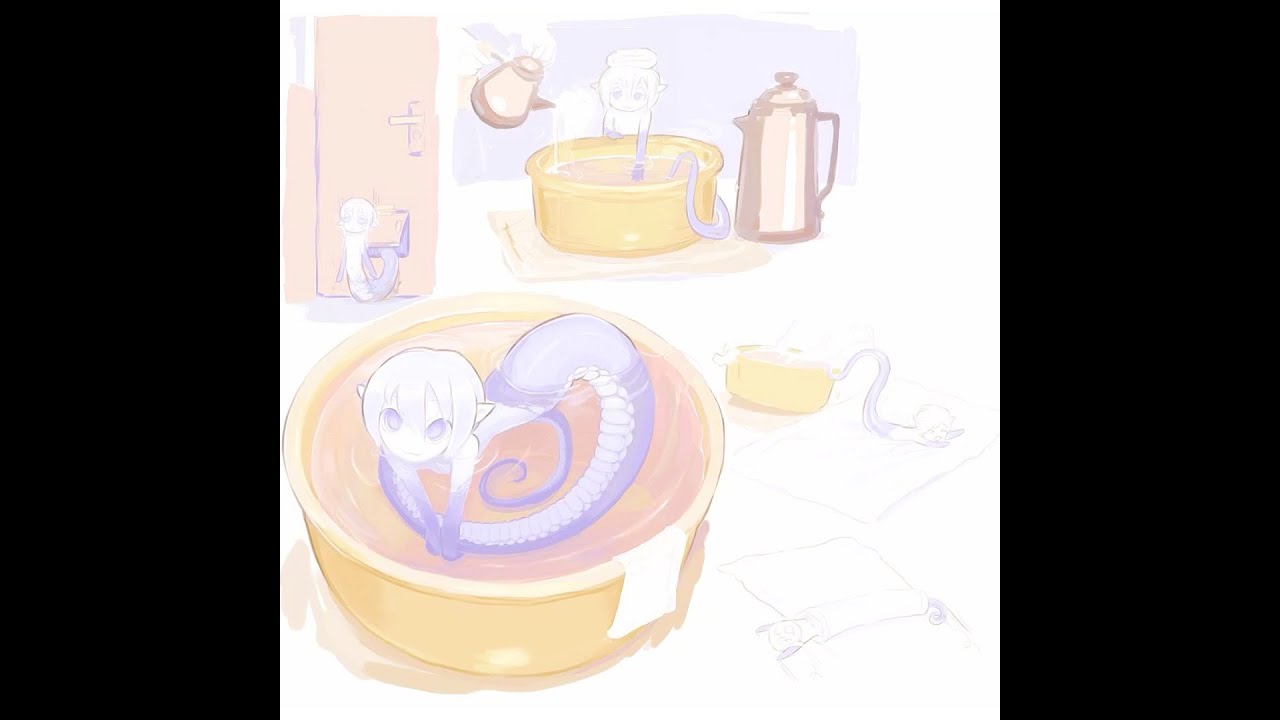 Taking Care of Keega [Kawaii][Baby Lamia][Wholesome