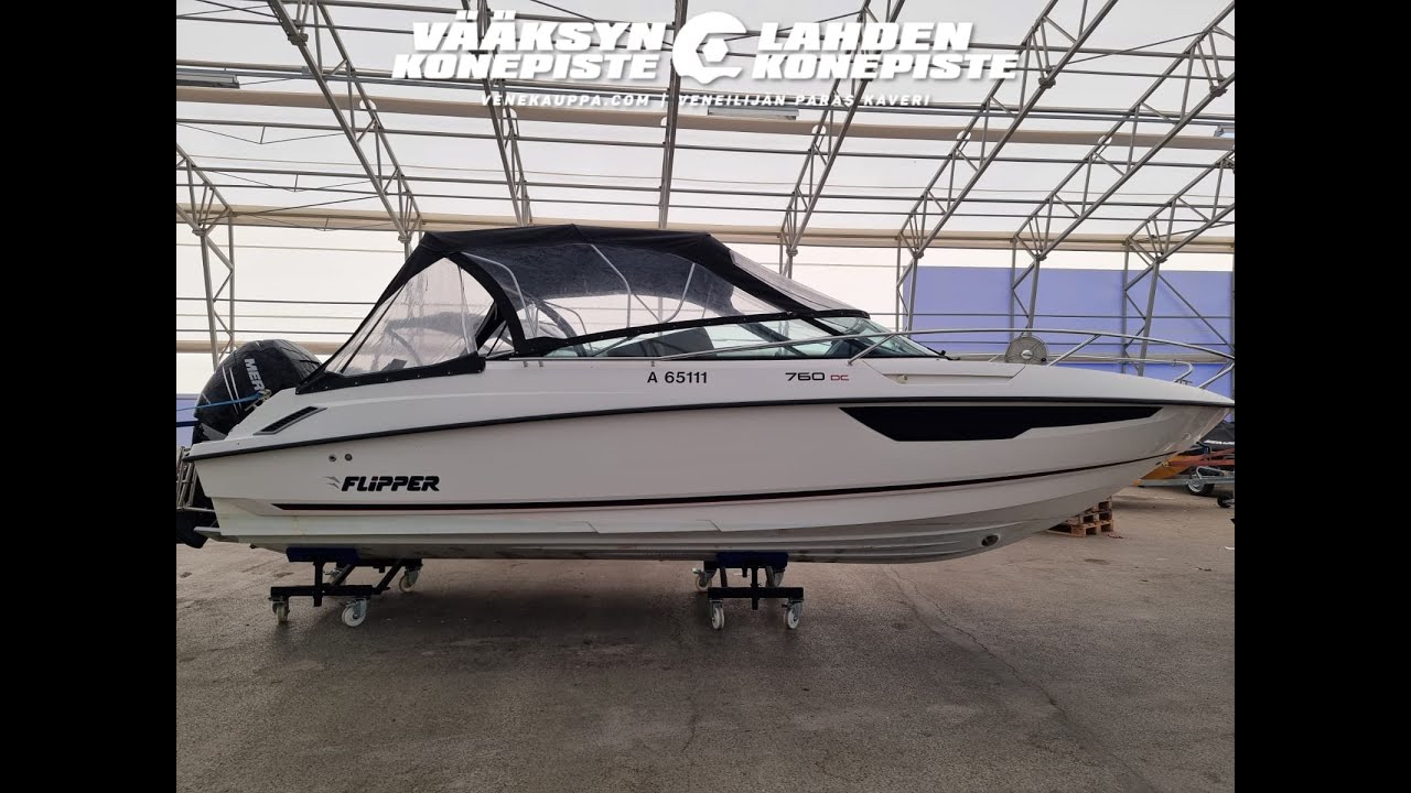 Flipper 760DC + 250 Verado 2013