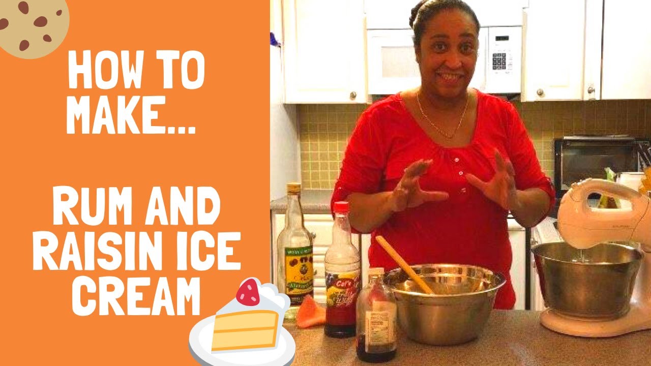 Cooking with Mama Di: Rum and Raisin Ice Cream