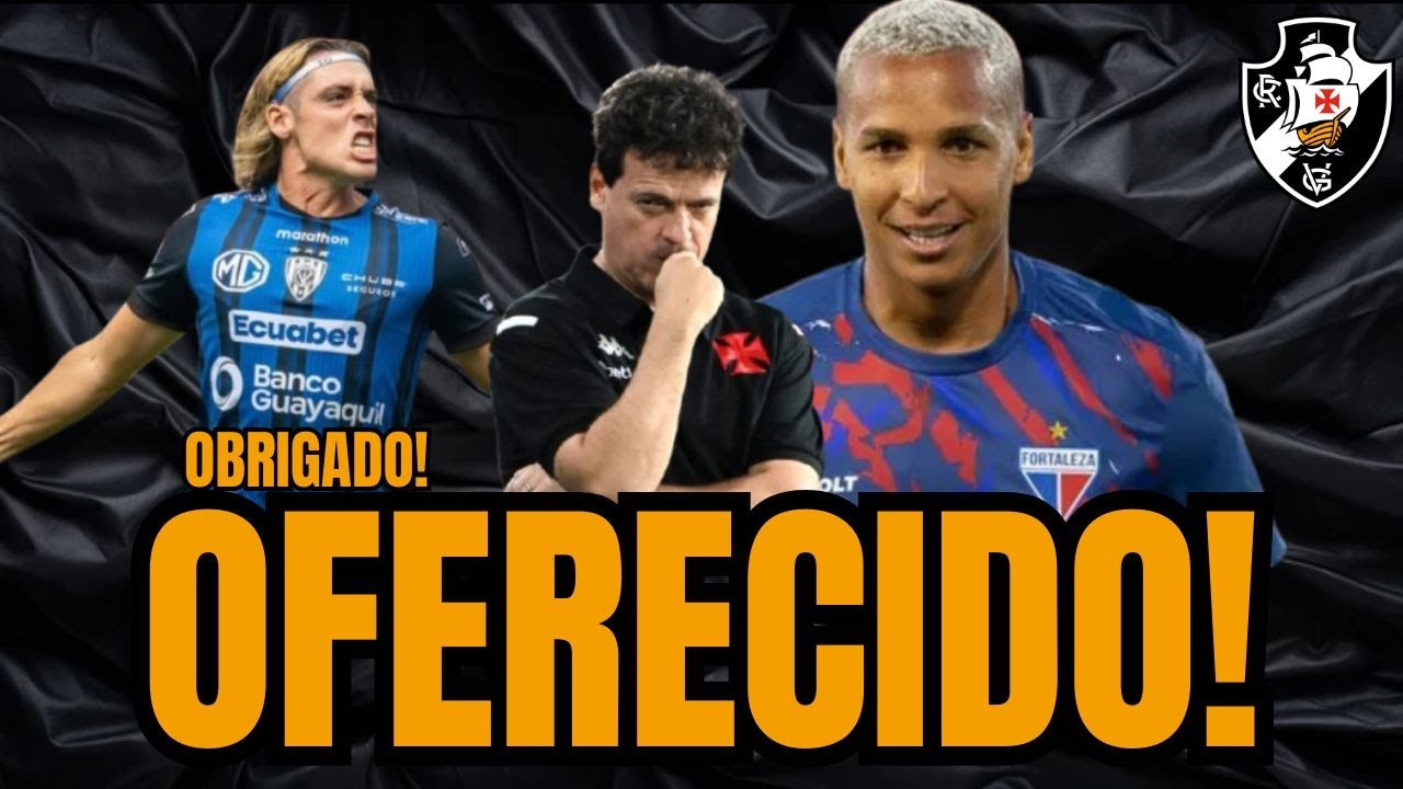 🚨SPINELLI TEM NOME ACEITO! DINIZ É TEIMOSO DEMAIS | DEYVERSON VEM OU NÃO? | VASCO NOTÍCIAS