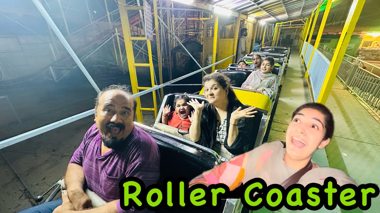 Roller Coaster Mai Puri Family Beth Gayin 😂 Chekhen Martay Rahay 😂😂