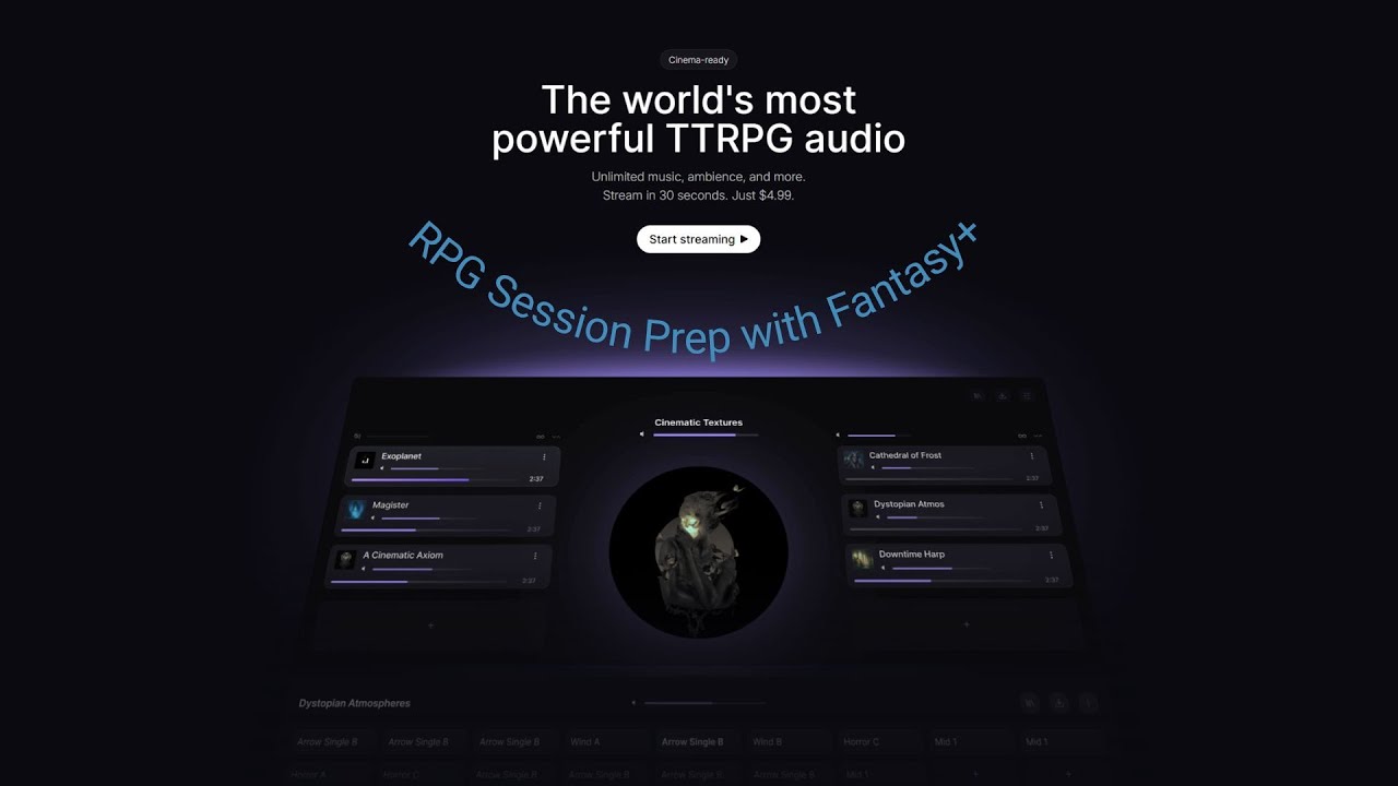 RPG Session Prep with Fantasy + by Monument Studios