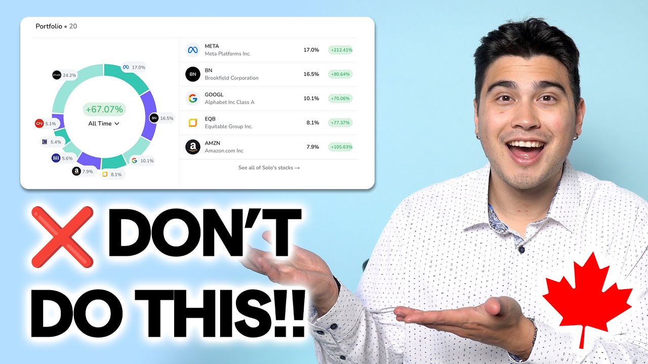 Portfolio Review: FIXING 4 Canadian Investor's Portfolios on Blossom App