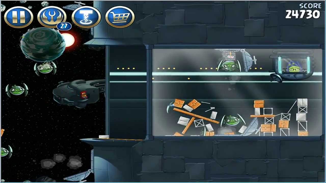 Angry Birds Star Wars 2 Gameplay [How to End Leia Mission 20 Final Boss Fight] Battle Of Naboo