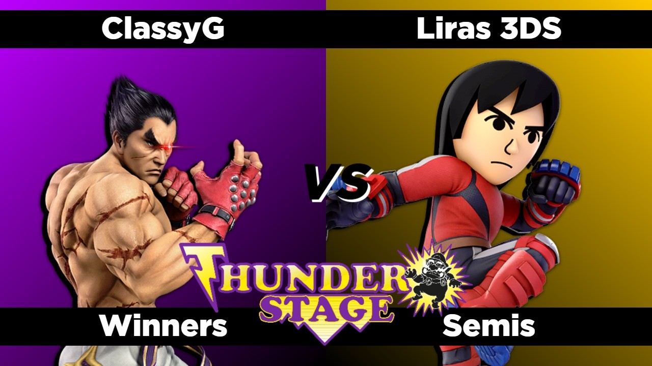 TS 86 - Winners Semis - ClassyG (Kazuya) Vs. Liras 3DS (Mii Brawler) Smash Ultimate - SSBU