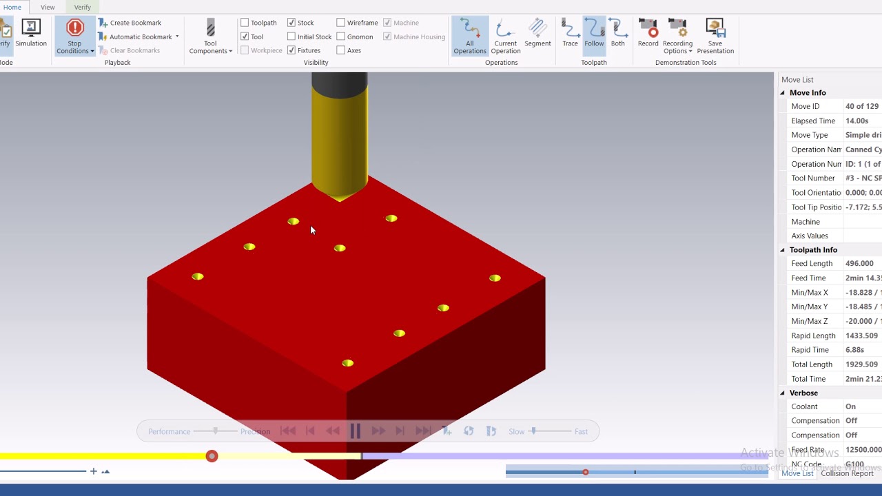 AUTO DRILL(MASTERCAM)