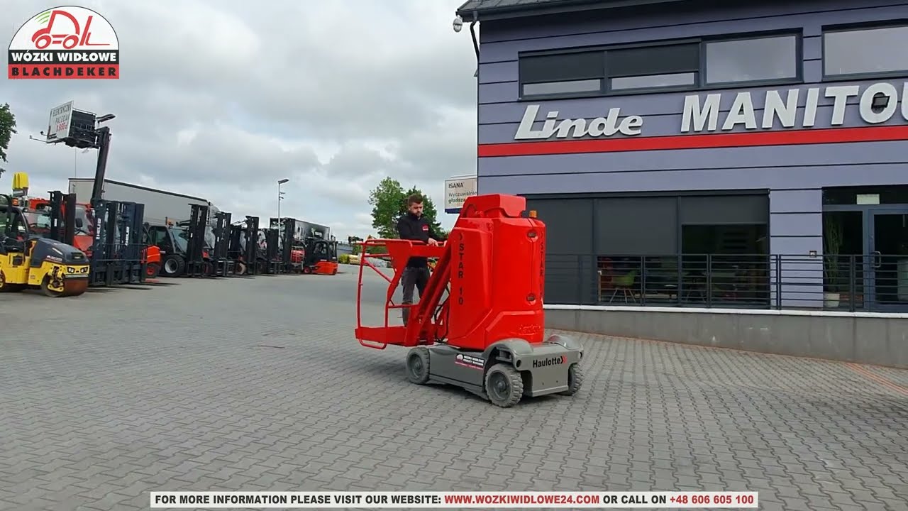 Podnośnik masztowy Haulotte STAR 10-1 2014 BD-2336