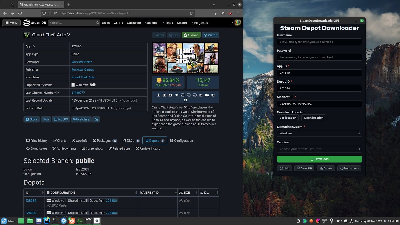 Download OLDER versions of Steam games tutorial