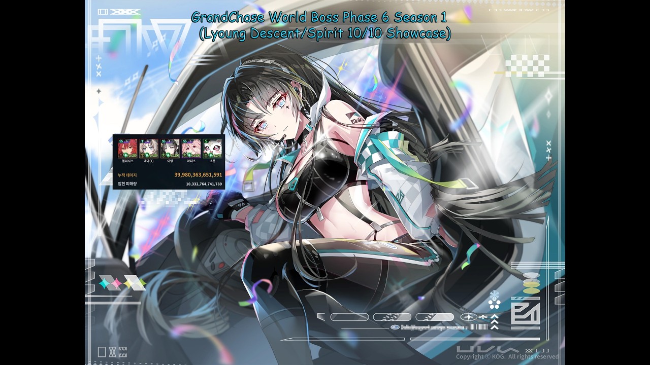 GrandChase Phase 6 World Boss Lyoung Showcase Season 1