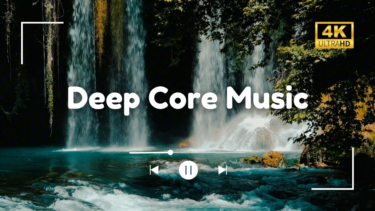 Relaxing Nature in 4K 🌿 | 9-Hour Handpan Meditation | Deep Core Music & Focus