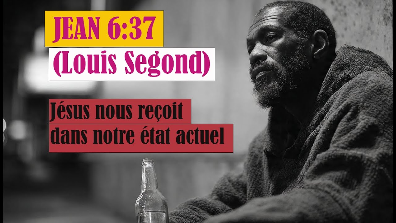 Jésus nous reçoit dans notre état actuel