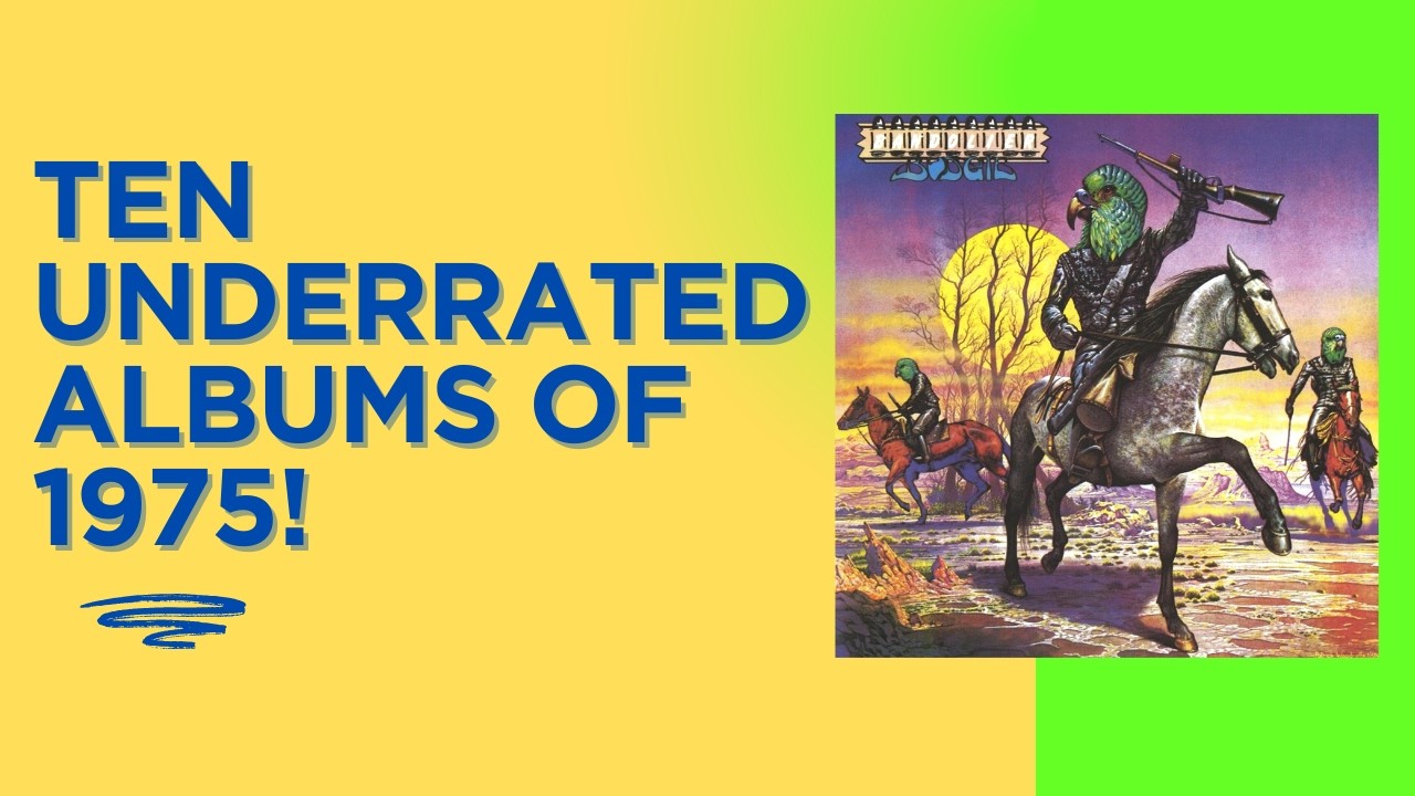 TEN Underrated ALBUMS of 1975!