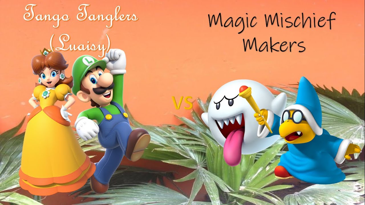 Mario Tennis Aces - Daisy and Luigi vs Kamek and Boo (GTDF's 300 subscriber special)