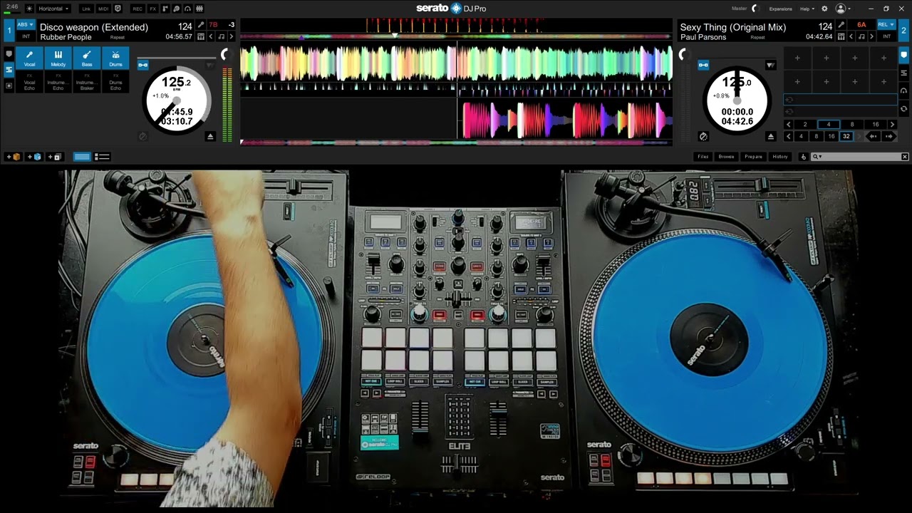 Best Turntable for SeratoDJ Pro 3.0 - Reloop 8000 MK2