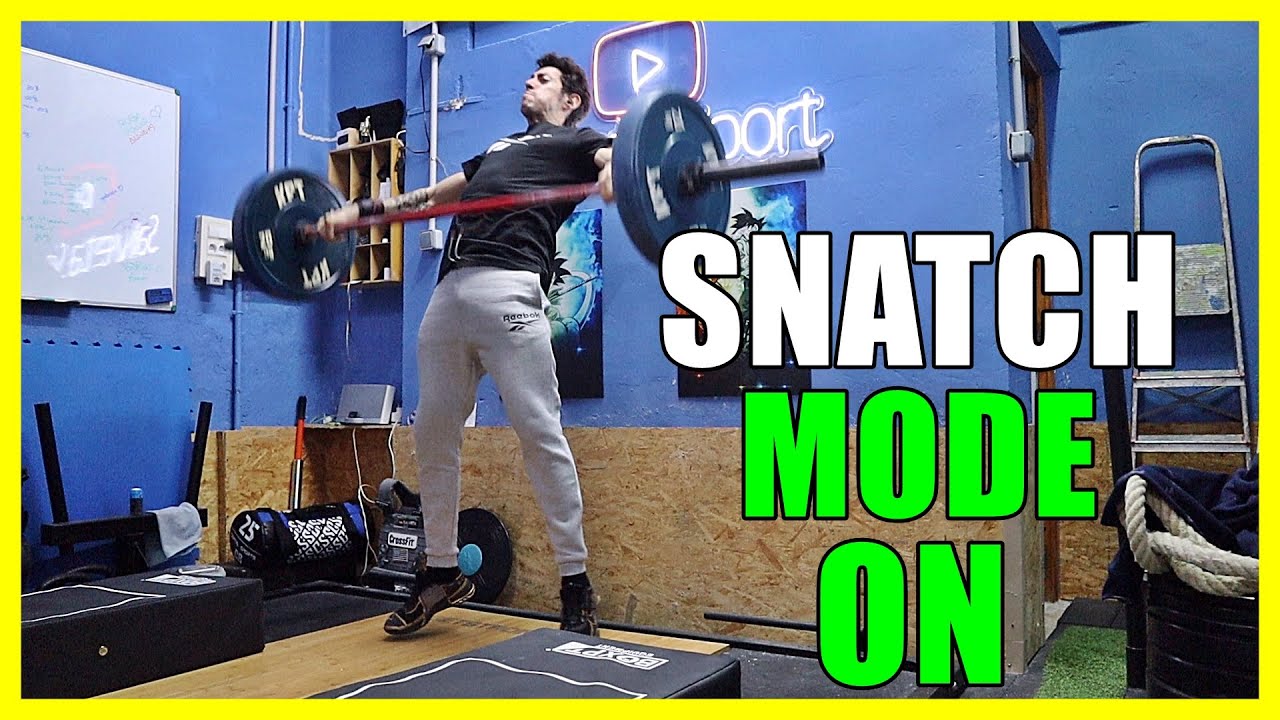 Hacer SNATCH en CrossFit ]SIEMPRE[ es DIVERTIDO 🔥