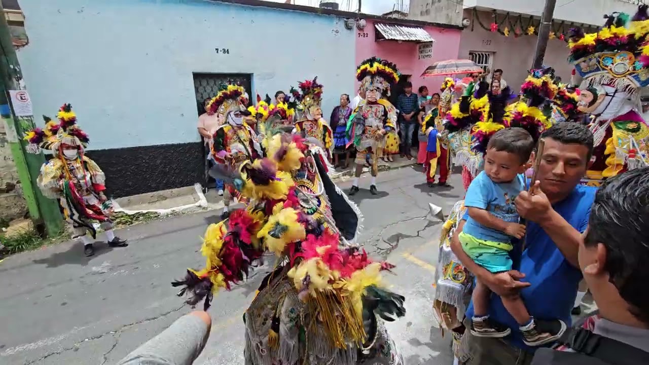Baile del Grupo de Moros en Mixco 2024