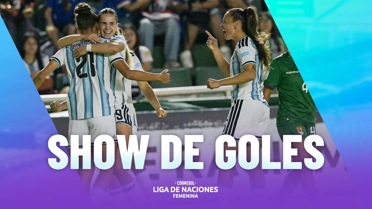 TODOS LOS GOLES DE LA FECHA 4 DE LA CONMEBOL LIGA DE NACIONES FEMENINA