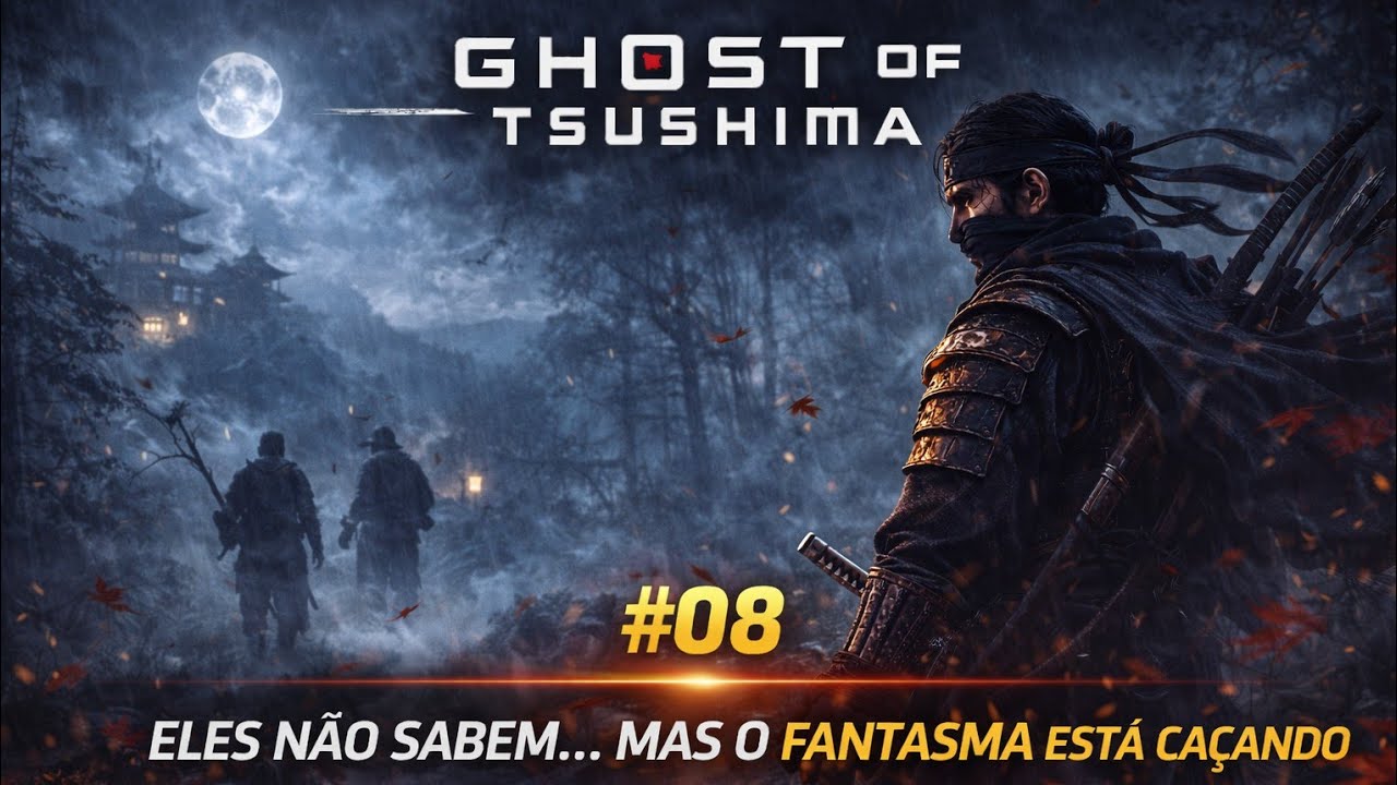Ghost of Tsushima #08 – Eles Não Sabem… Mas o Fantasma Está Caçando