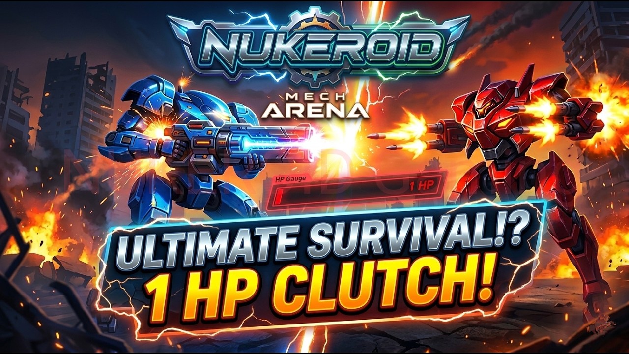 The Most Intense Mech Arena Match Ever? RIVAL vs REDRUM! [INSANE PvP] [100% SKILL] [NUKEROID]