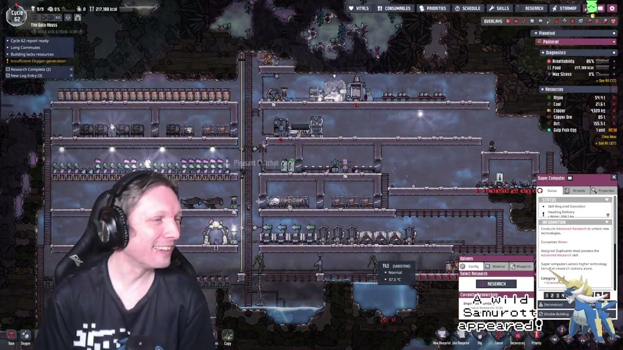 [NZ] 🧵 Thursday Muppetry 🔍 Oxygen Not Included Fresh Start pt2