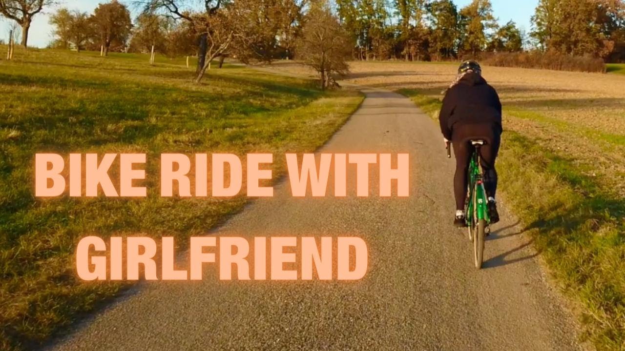 Bike ride with girlfriend - 20 minutes virtual biking (no music) | THE OUTSIDE PROGRAM