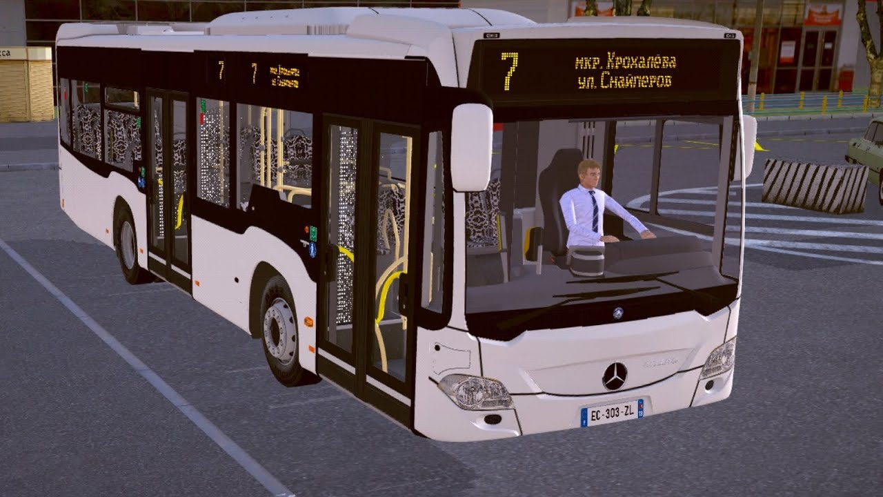 Proton Bus Simulator - Citaro C2K Voith - Route 7 - Map Zurbagan
