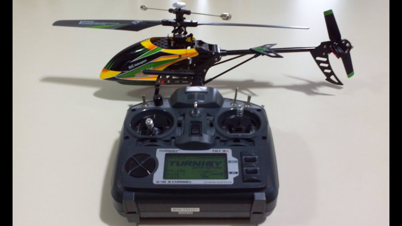 How to Setup and Bind the V912 Helicopter with a Turnigy 9X v2 Transmitter - Step by Step Guide
