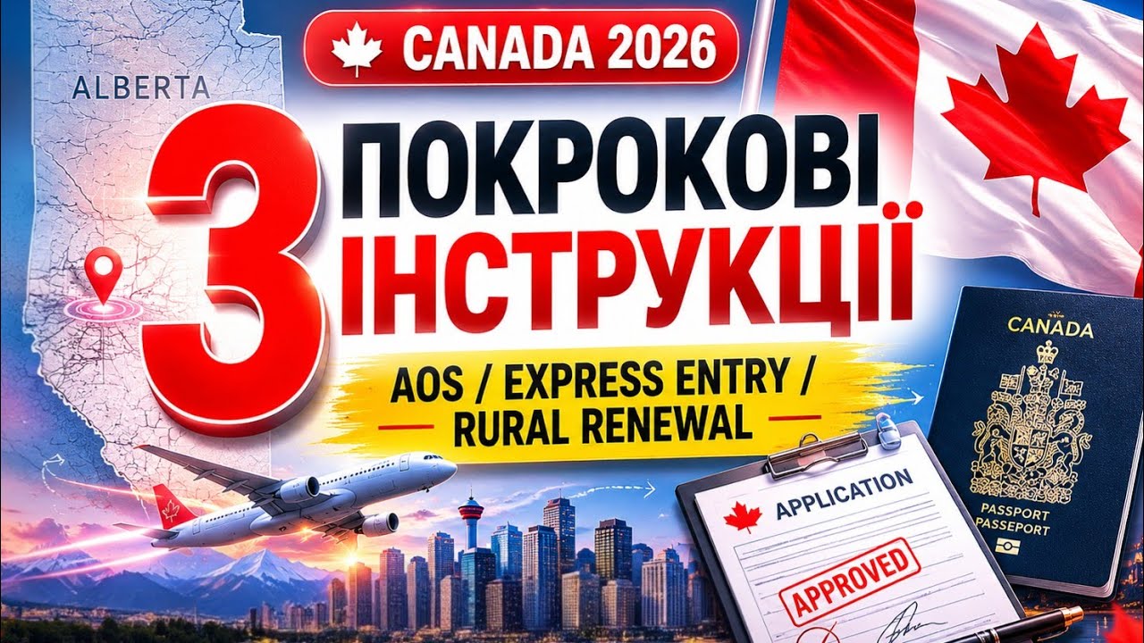 3 STEP-BY-STEP INSTRUCTIONS for Alberta streams: AOS / Express Entry / Rural Renewal