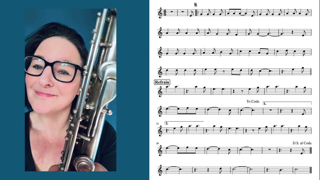Halleluja (transkription) easy Version for Flute / Querflöte