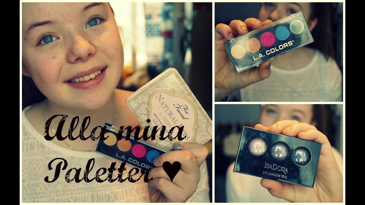 Alla mina paletter &hearts;