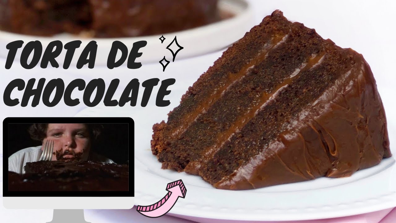 TORTA DE CHOCOLATE DE MATILDA - ¡Súper húmeda y chocolatosa!