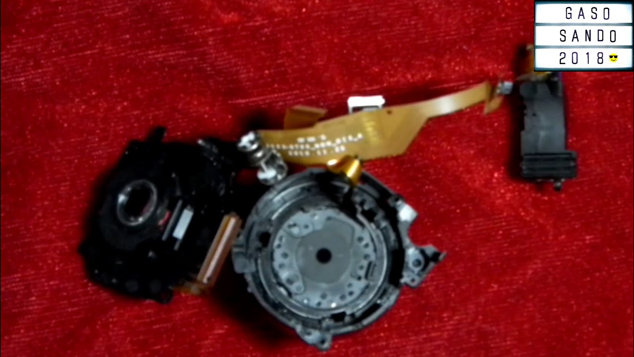 COMO DESARMAR UN LENTE ZOOM DE CÁMARA