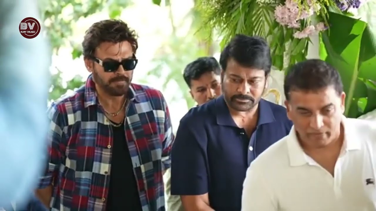 Mega 157 Pooja Ceremony | #chiranjeevi | #anilravipudi | Megastar Chiranjeevi | Victory Venkatesh