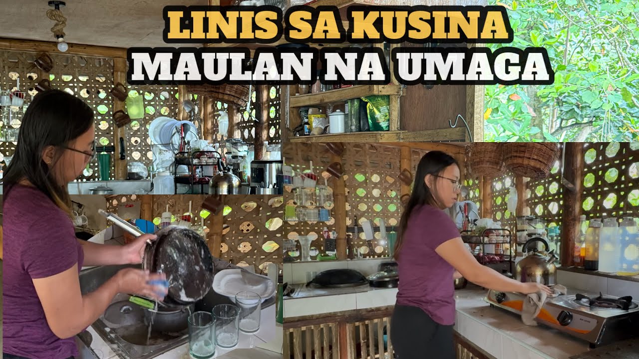 ANG KALAT NAMAN | LINIS MUNA SA KUSINA | @SimplyAmory 