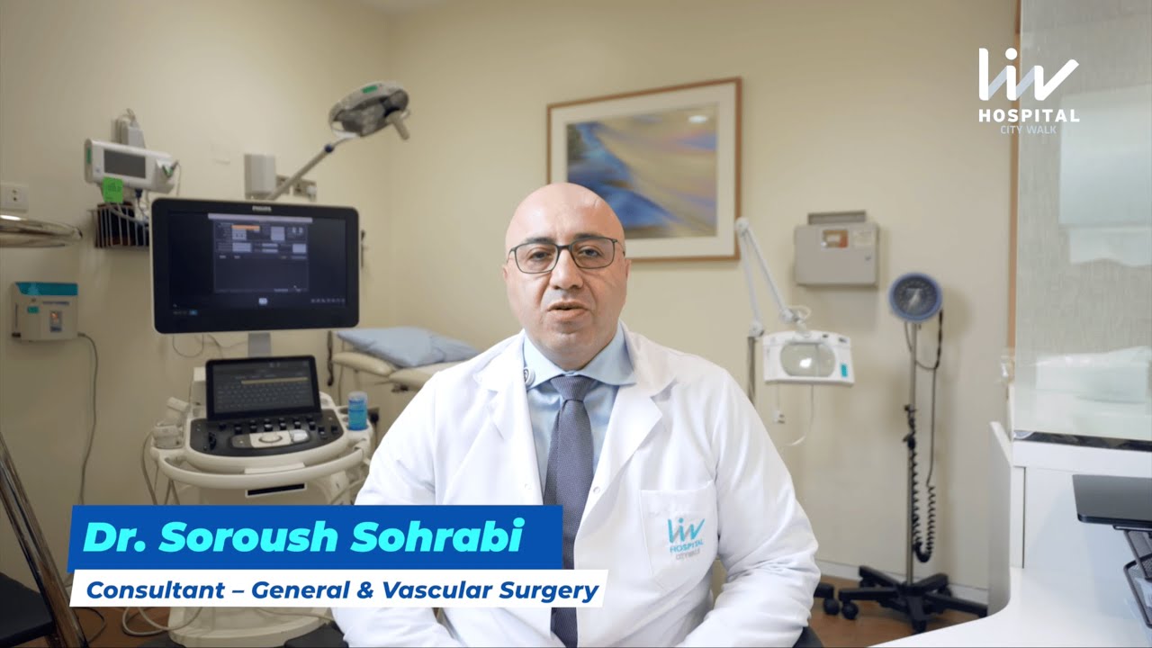 Varicose & Spider Veins Treatments | Dr. Soroush Chorabi - LIV Hospital City Walk - Dubai